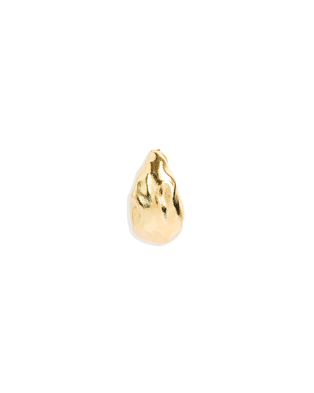 Gold Wild Heart Large Earrings Earrings by By Charlotte - Prae Store