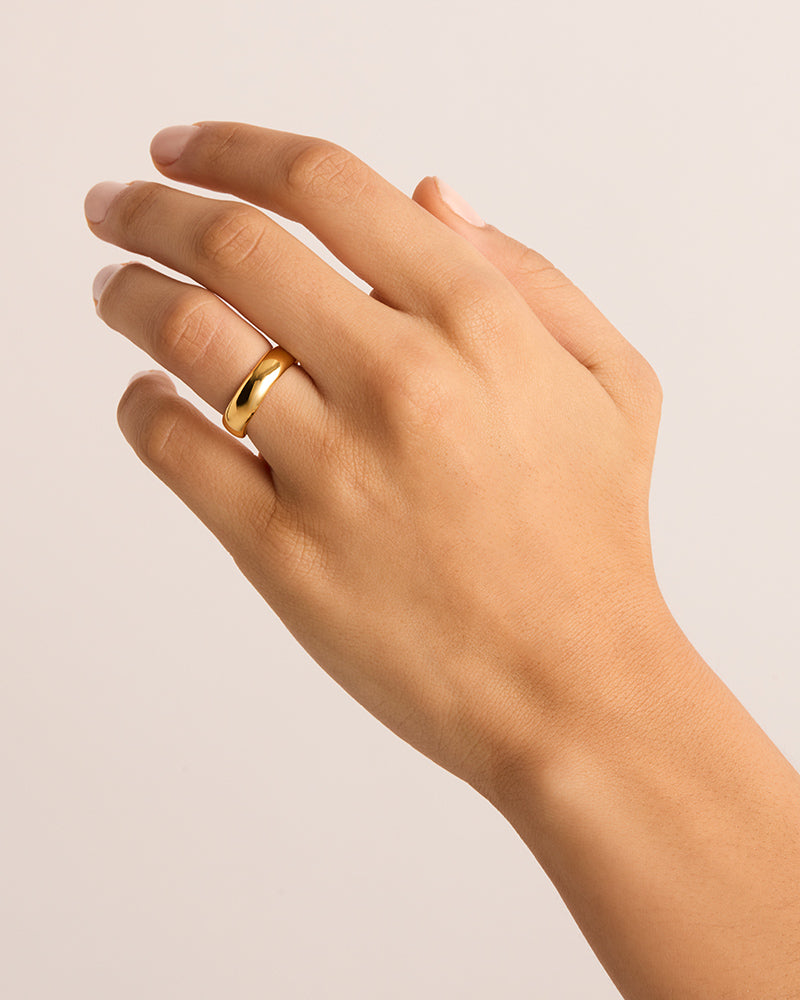 Gold Lover Bold Ring Rings by By Charlotte - Prae Store