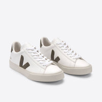 Veja - Campo Chromefree Extra-White Kaki Sneakers by Veja - Prae Store