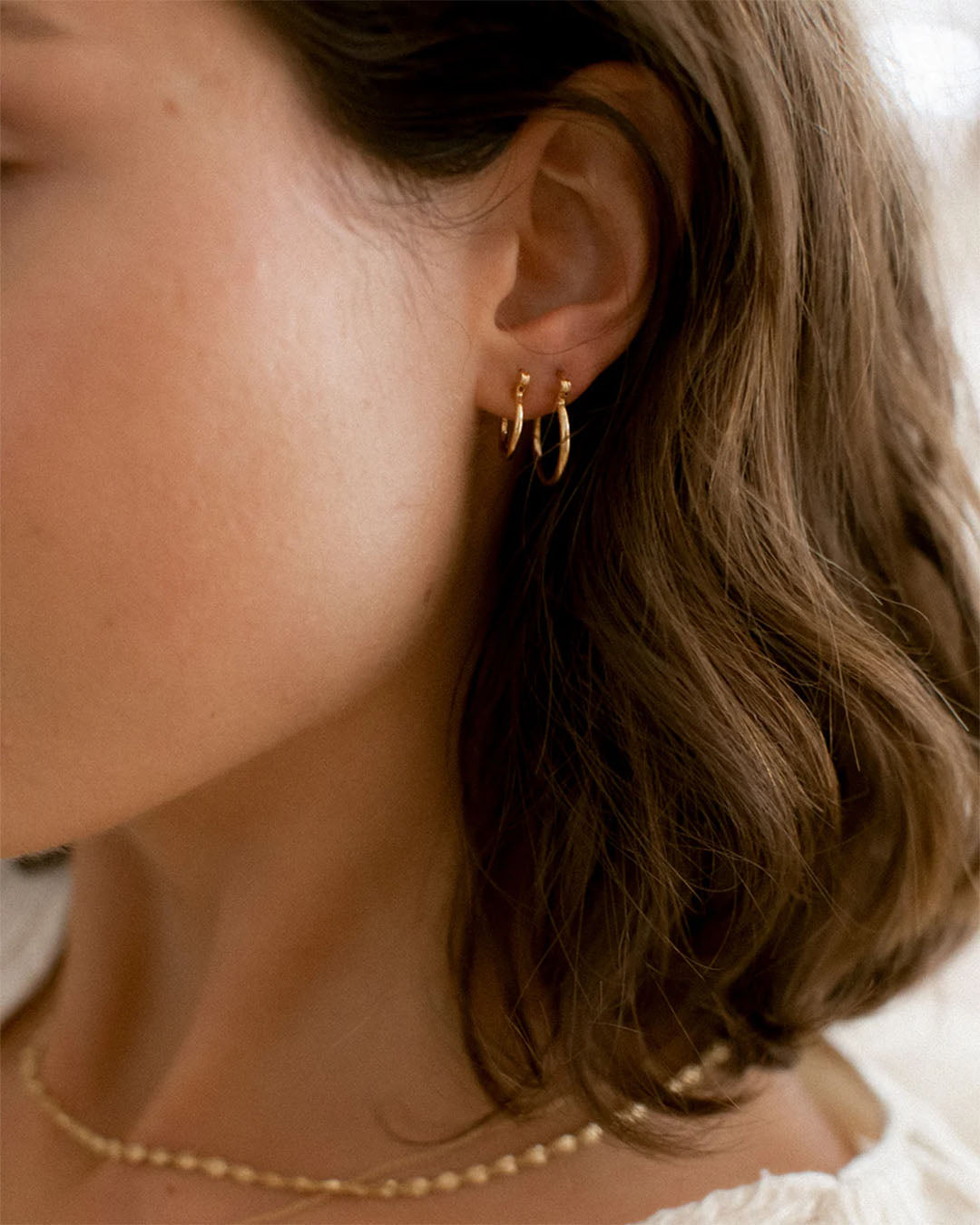 Infinite Hoops - Gold Fill Earrings by YCL Jewels - Prae Store