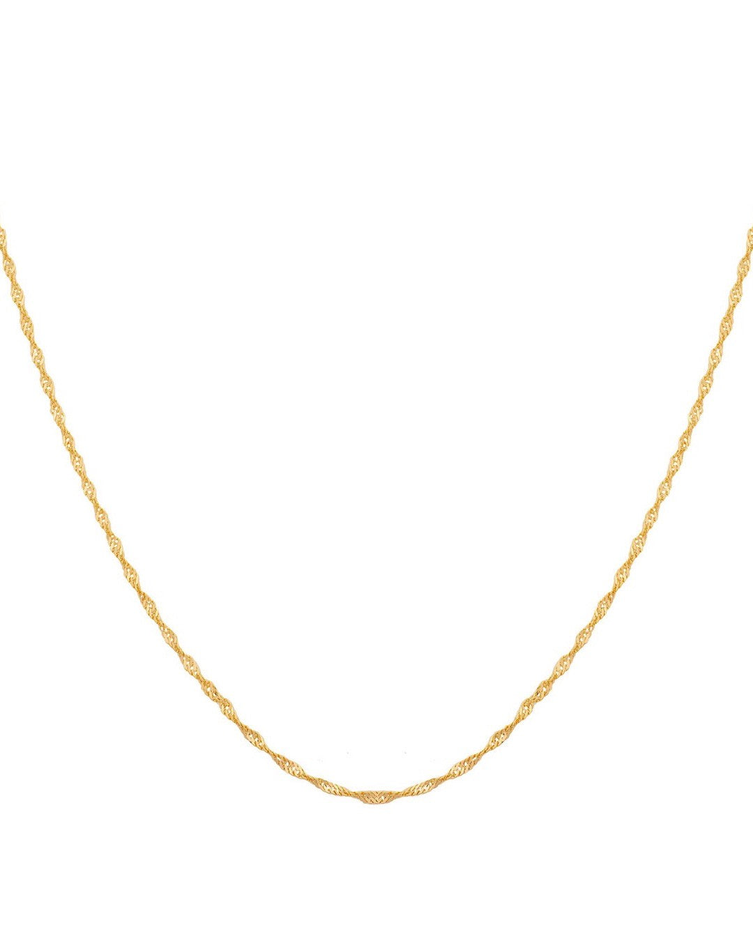 Twist Chain Necklace - Prae Store