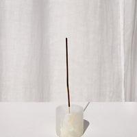 Alba Incense Holder - White Onyx - Prae Store