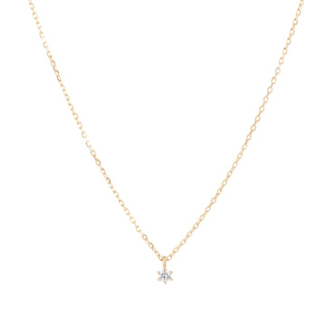 14k Gold Sweet Droplet Diamond Necklace - Prae Store