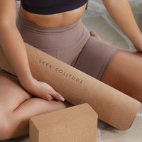 Cork Yoga Block Yoga Accessories by Seek Solitude - Prae Store