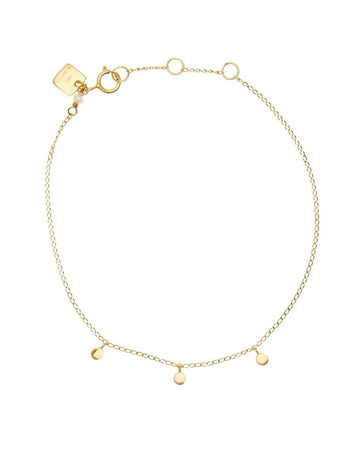 14k Gold Lunar Bracelet - Prae Store