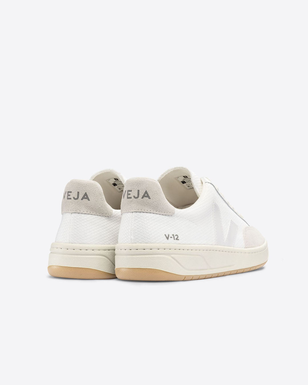 Veja - V-12 B-Mesh White Natural Sneakers by Veja - Prae Store