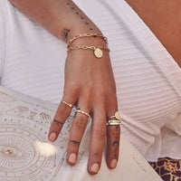 Gold Destiny Bracelet Bracelets by By Charlotte - Prae Store