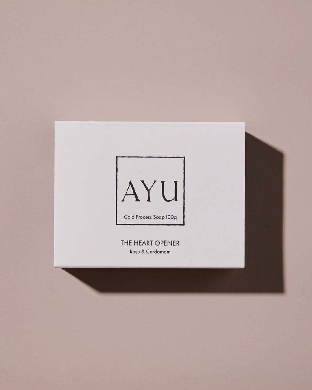 Cold Pressed Soap - The Heart Opener - Rose & Cardamom Body Washes by Ayu - Prae Store