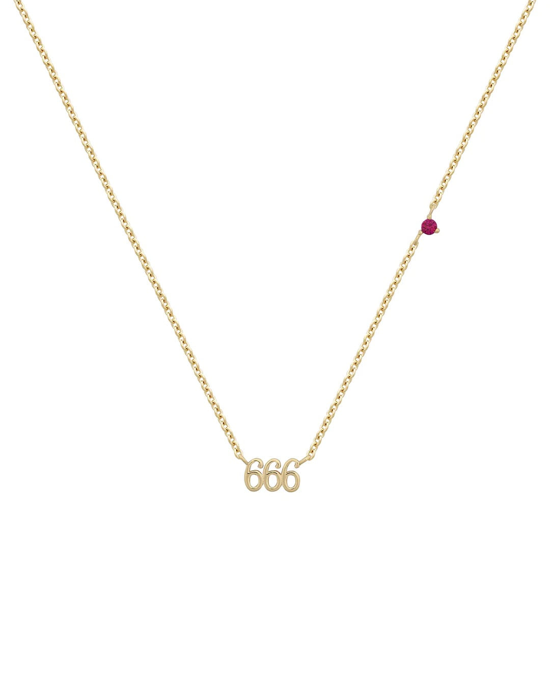 666 Angel Number Choker Necklaces by YCL Jewels - Prae Store