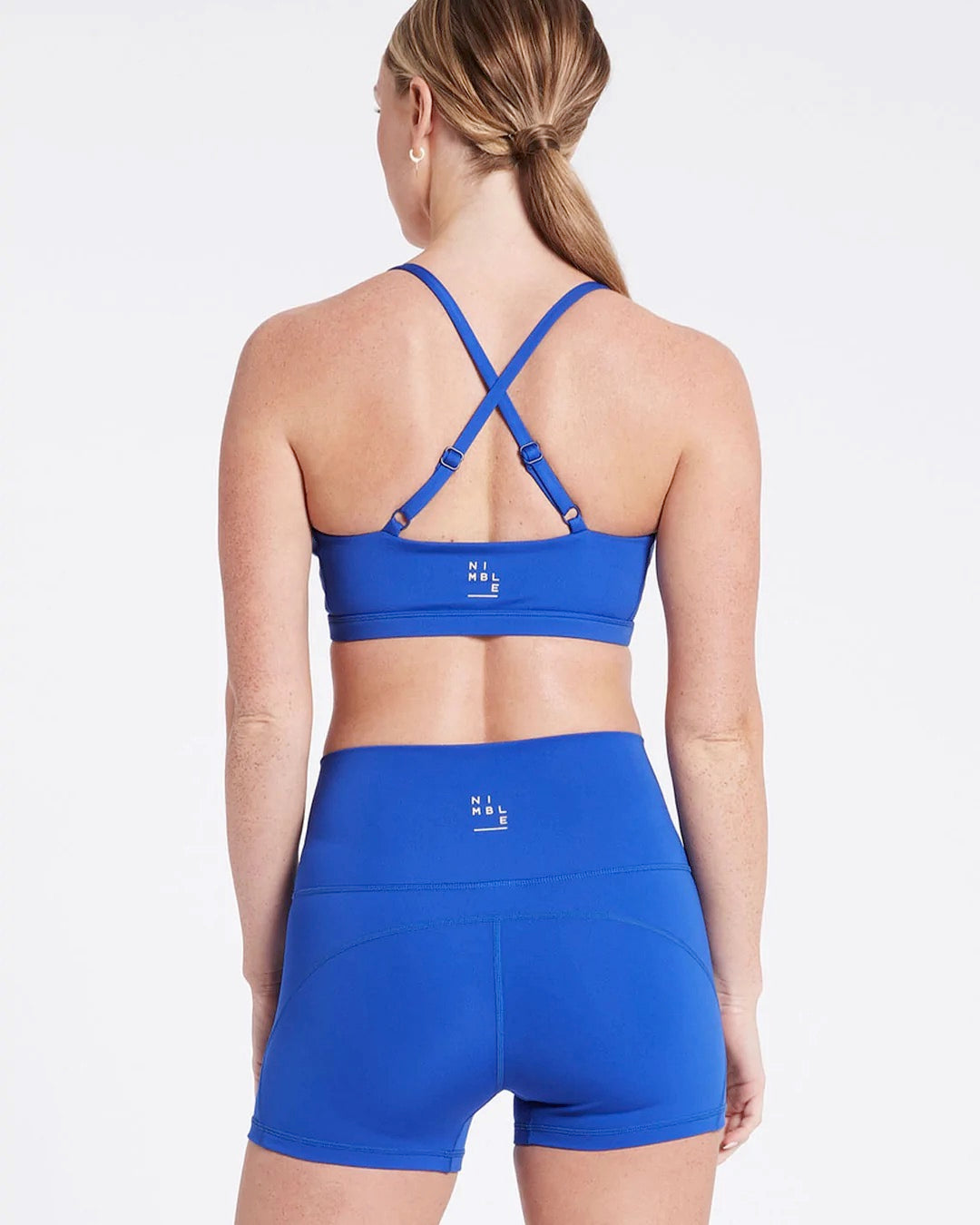 Sweat To Splash Bra II - Azure Blue Sports Bras & Crops by Nimble - Prae Store